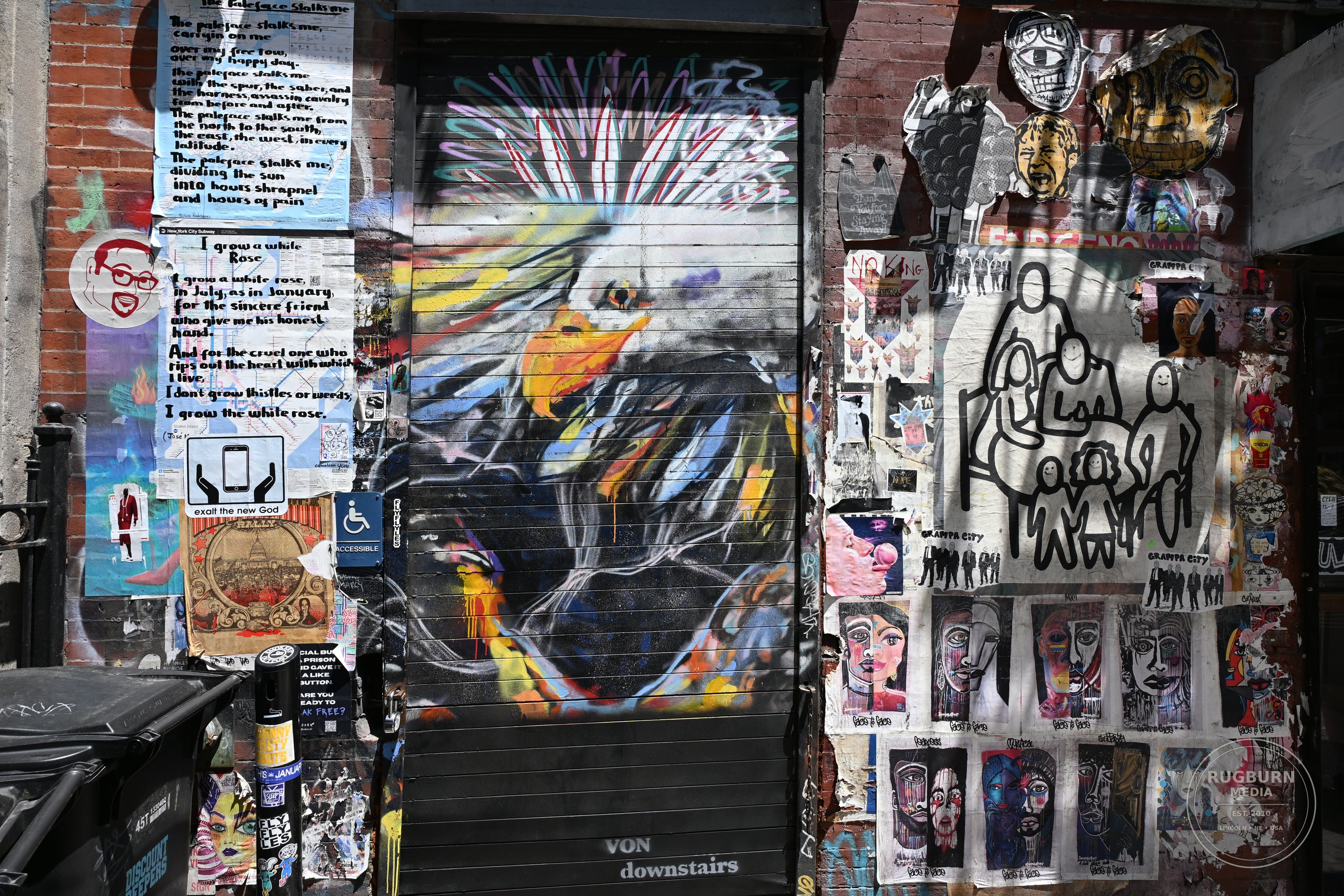NYC Street Art vol 1 photograph 040 by Brian Schwanebeck in NYC.